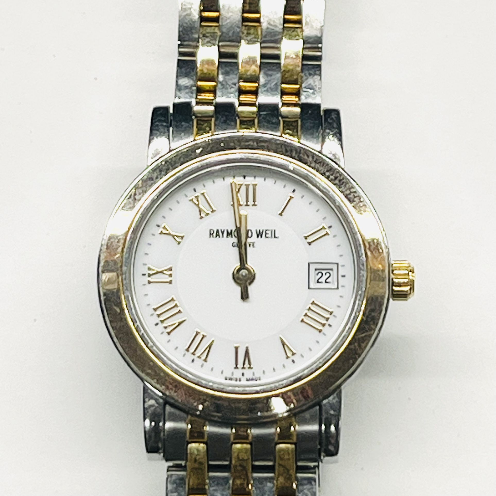 Raymond Weil Two Tone Gold and Steel Toccata Women’s 25mm Wrist Watch