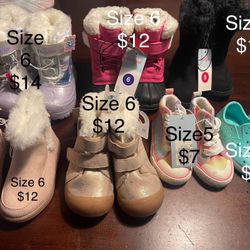 New Toddler Girl Shoes 5/6