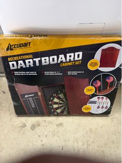 Recreational Dartboard cabinet
