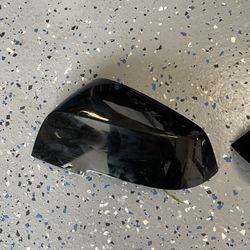 BMW OEM F30 Black Mirror Caps 