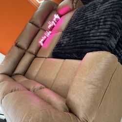 Leather Stylish Nice Sectional! 