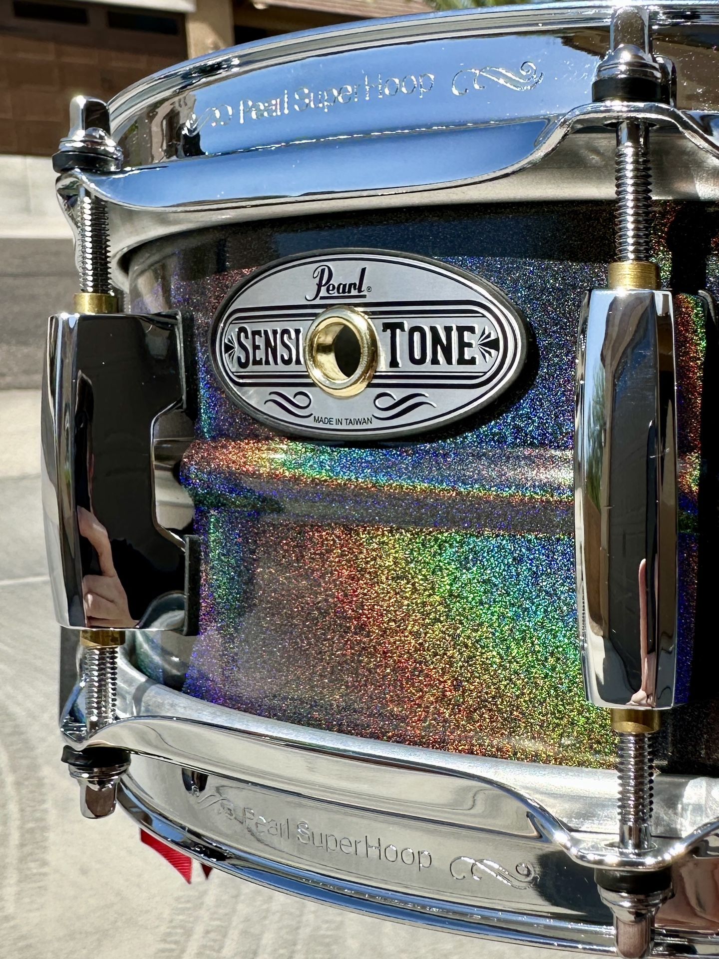 Pearl SensiTone 14” x 5” Steel Black Galaxy Powder Coat