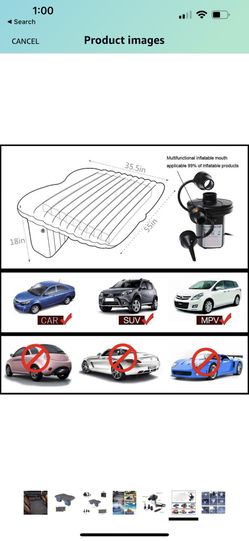 Air bed For Car