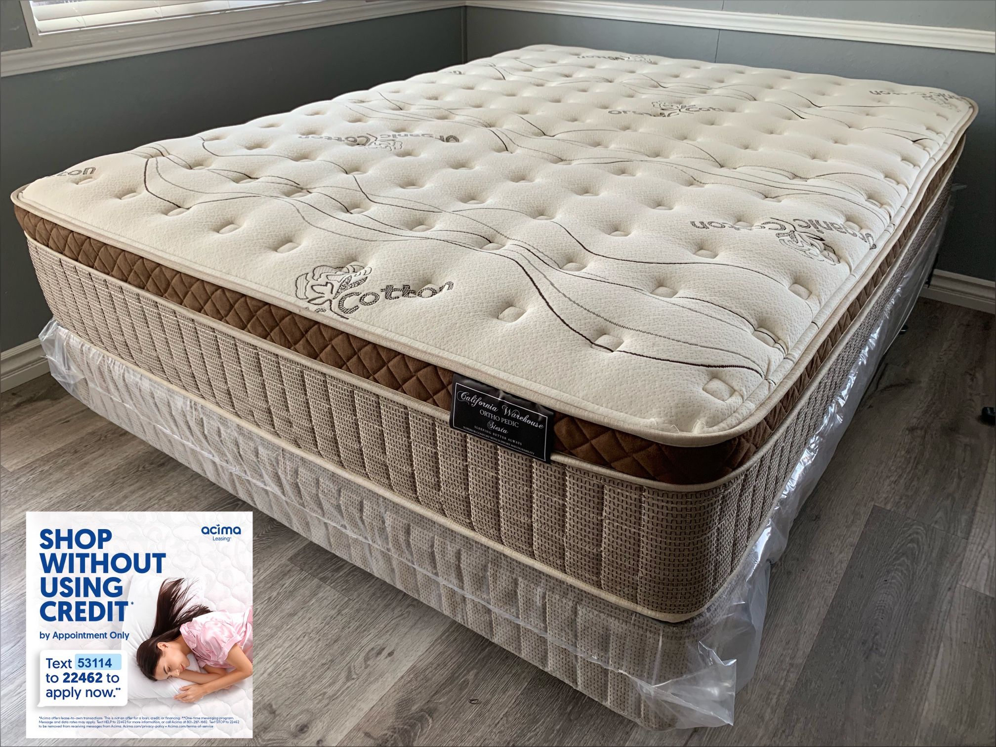 12in Queen Organic Cloud Comfort Europillow Top Mattress,All Products : American Fashion Style Bags On Sale