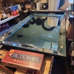 Large Mid Century Mirror 61x42