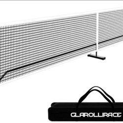 22FT Regulation Pickleball Net Set with Metal Frame & Carry Bag by Glarollirace