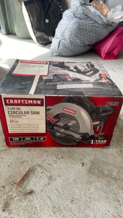 Craftsman 7-1/4 in Circular Saw 12 amp