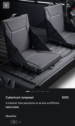 Cybertruck Jump Seat