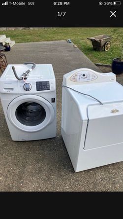 Washer & dryer