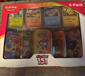 Pokémon 151 Scarlet & Violet 5 Pack New