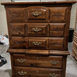 Wood Dresser 