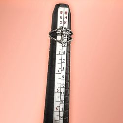 925 Sterling Silver Crucifix Toe/Midi Ring