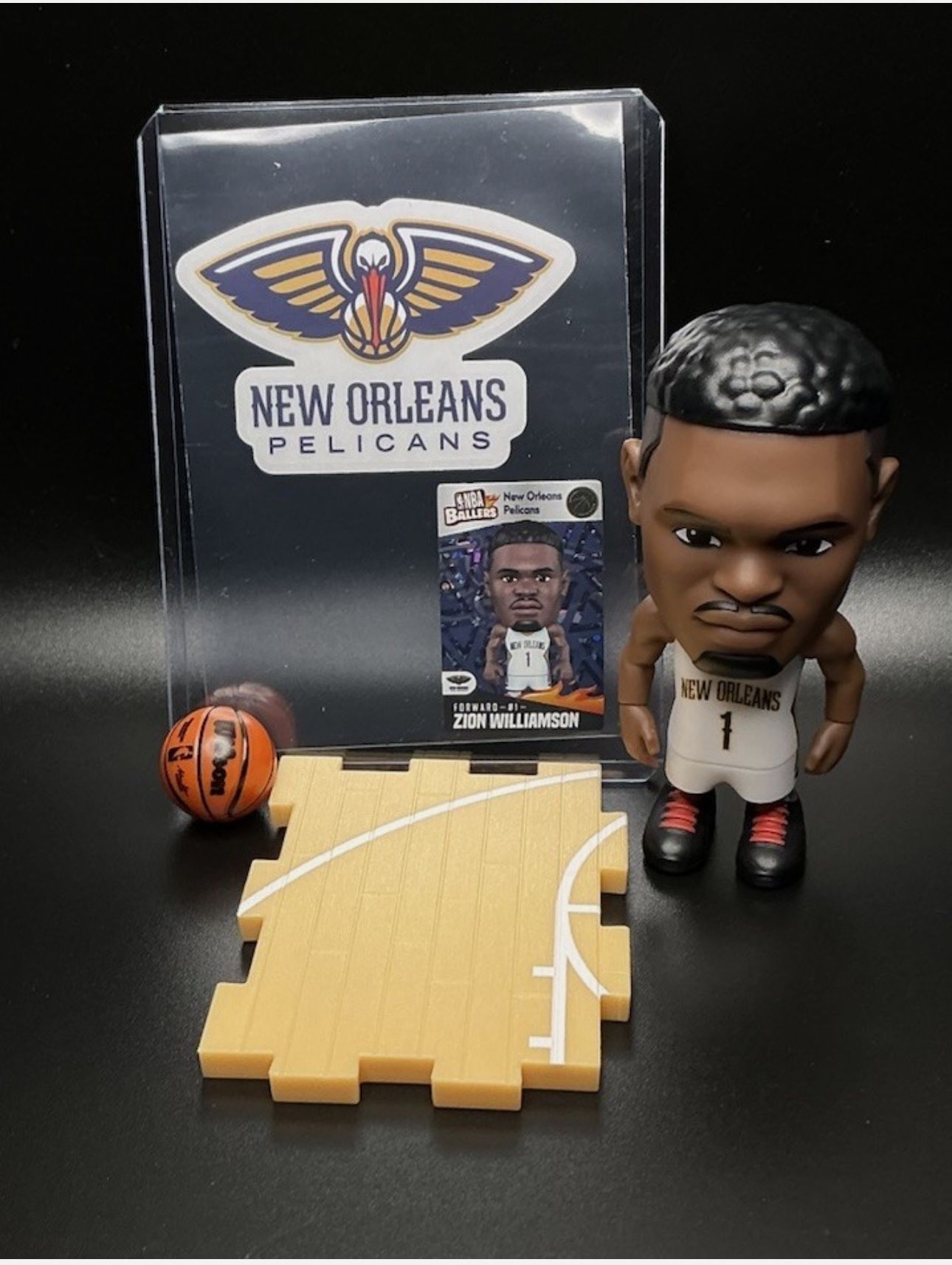 Zion Williamson Zuru Mini Brands 5 Surprise NBA Ballers Series 2