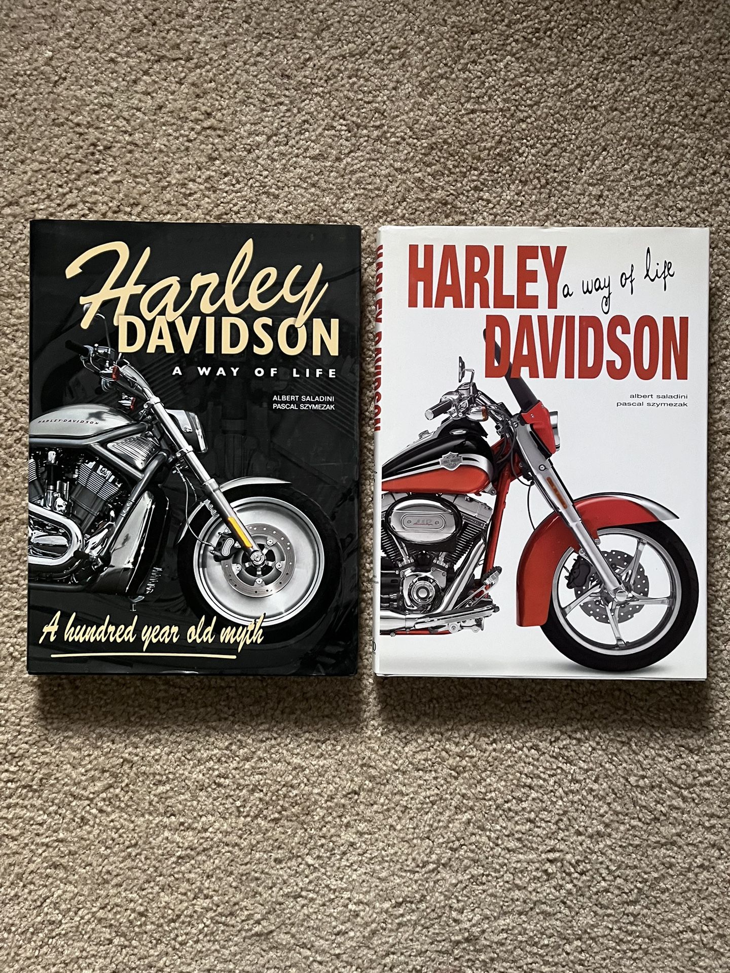 Harley, A Way Of Life Coffee Table Hard Bound Books With Cover