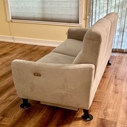 Dania Regine Power Reclining Sofa - Grey