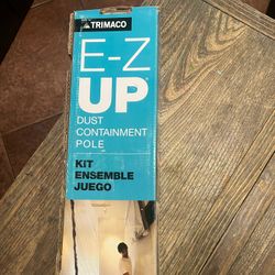 New E-Z up Dust Containment Pole Kit$120each I Have 4 