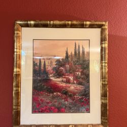 Toscano Valley II - Rural Life Panting - Large 