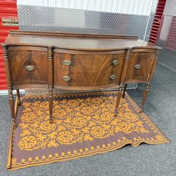 Neoclassical Style Mahogany Sideboard