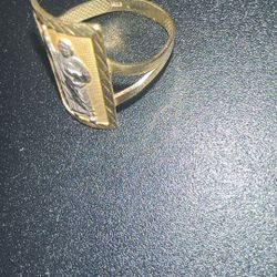 14kt Saint Jude Men’s Ring