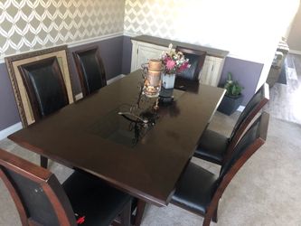 Table and chairs