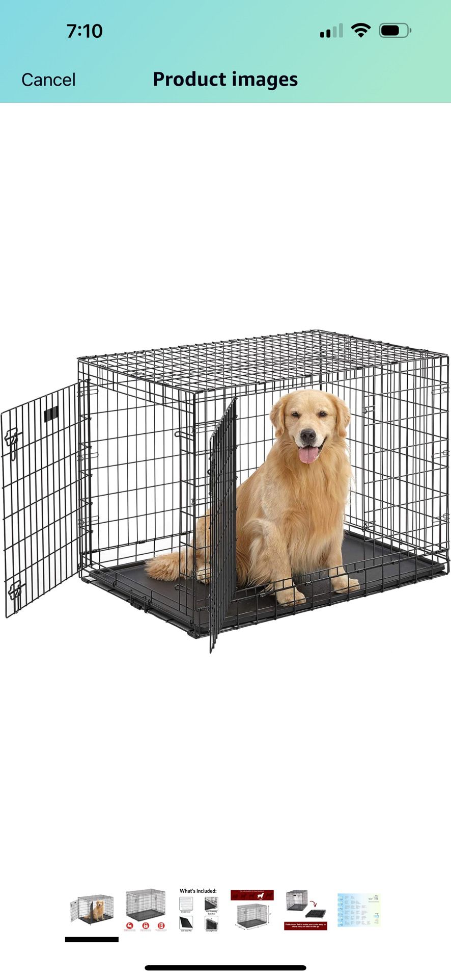 Midwest Ultimate Pro Dog Crate Large Size - New