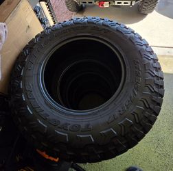 5 TOYO RT TRAIL LT285/75R17 E TIRES