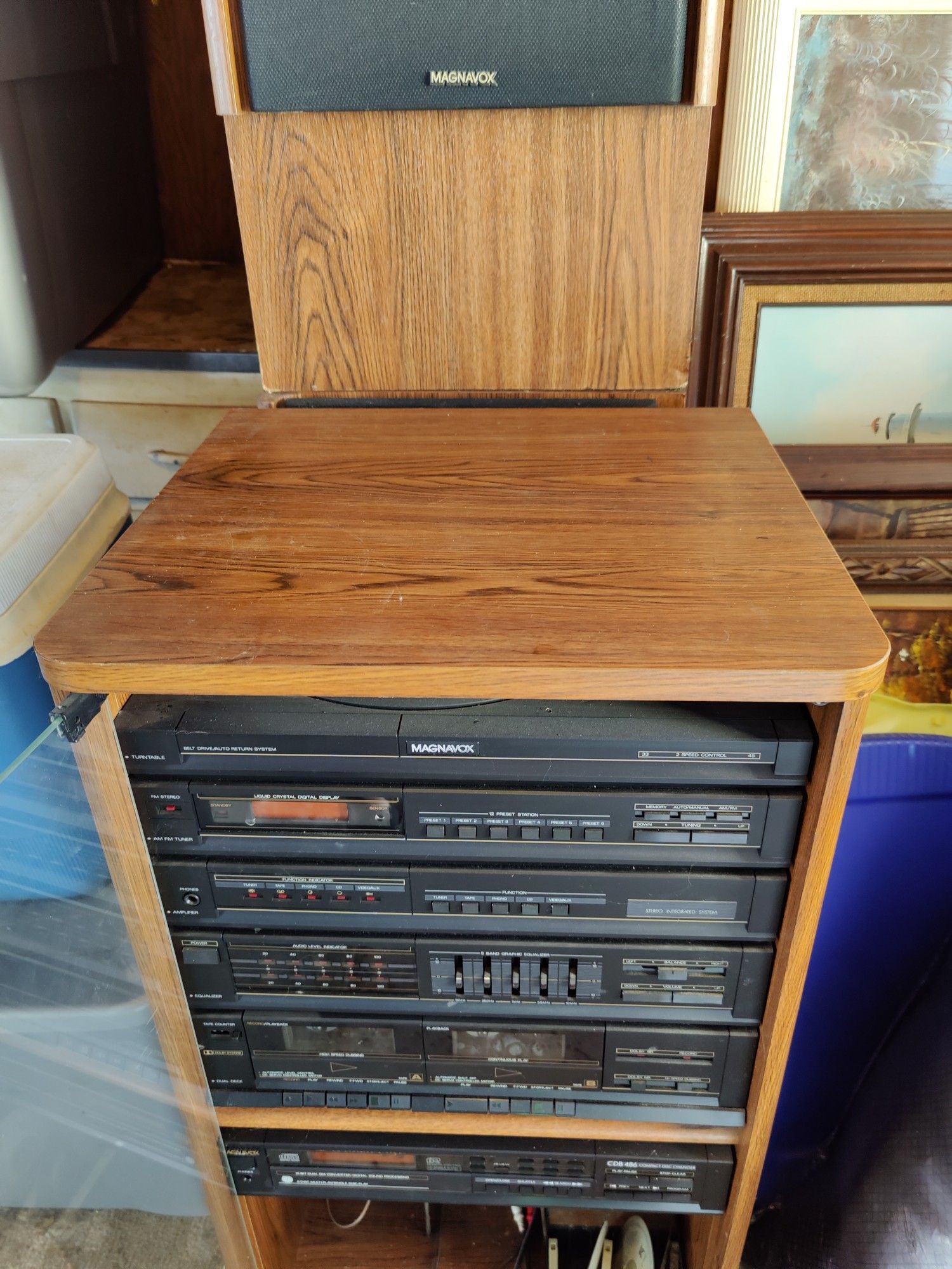 Magnavox stereo system