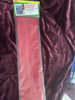 Red Lakeshore Heavy Duty Pocket Chart