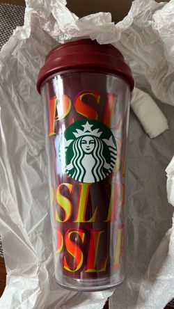 Starbucks 20th Anniversary PSL Odyssey Limited Edition 16 oz Travel Tumbler