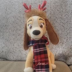 Christmas Doggy Antlers & Scarff For Small Dogs 