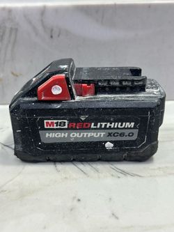 Milwaukee M18 RedLithium High Output XC6.0 Battery Pack - Black (48-11-1865)