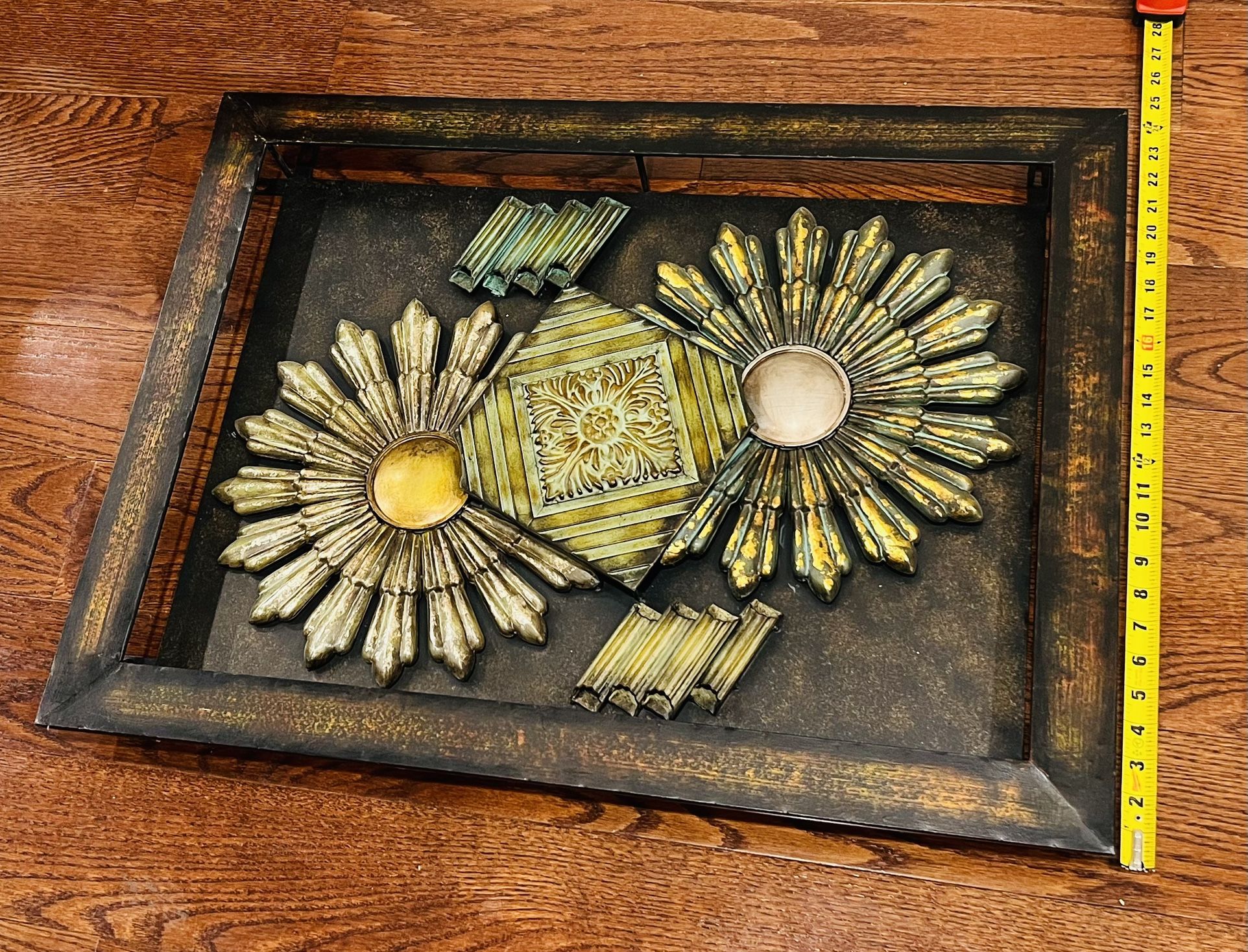 All metal wall art- 24inx30in