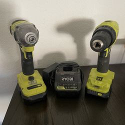 Ryobi Drill Set