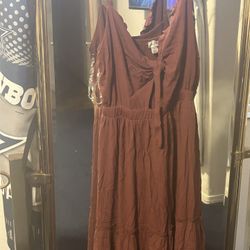 Brown Justify Dress