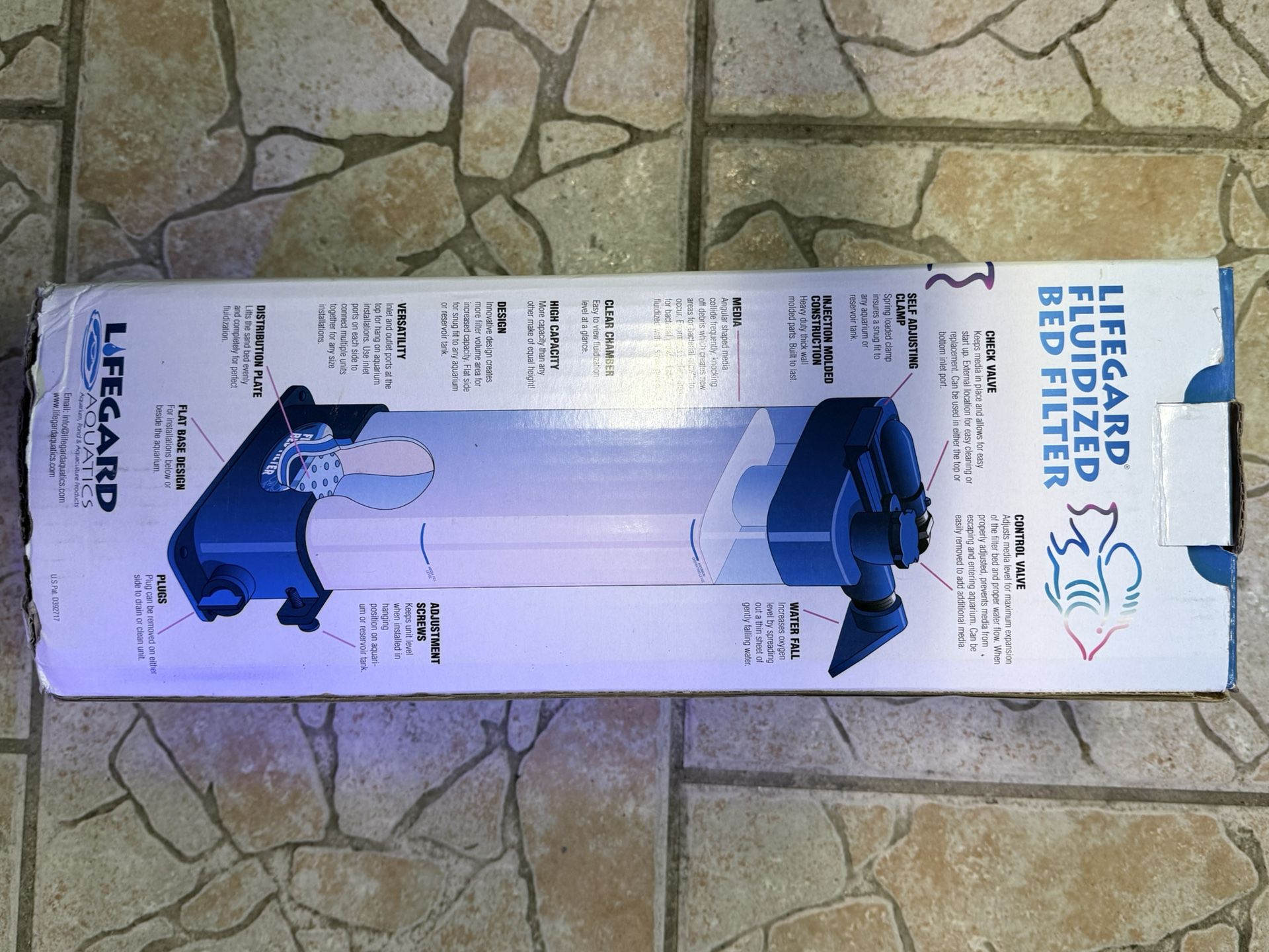 Lifegard Aquatics Fluidized Bed Filter – Brand New