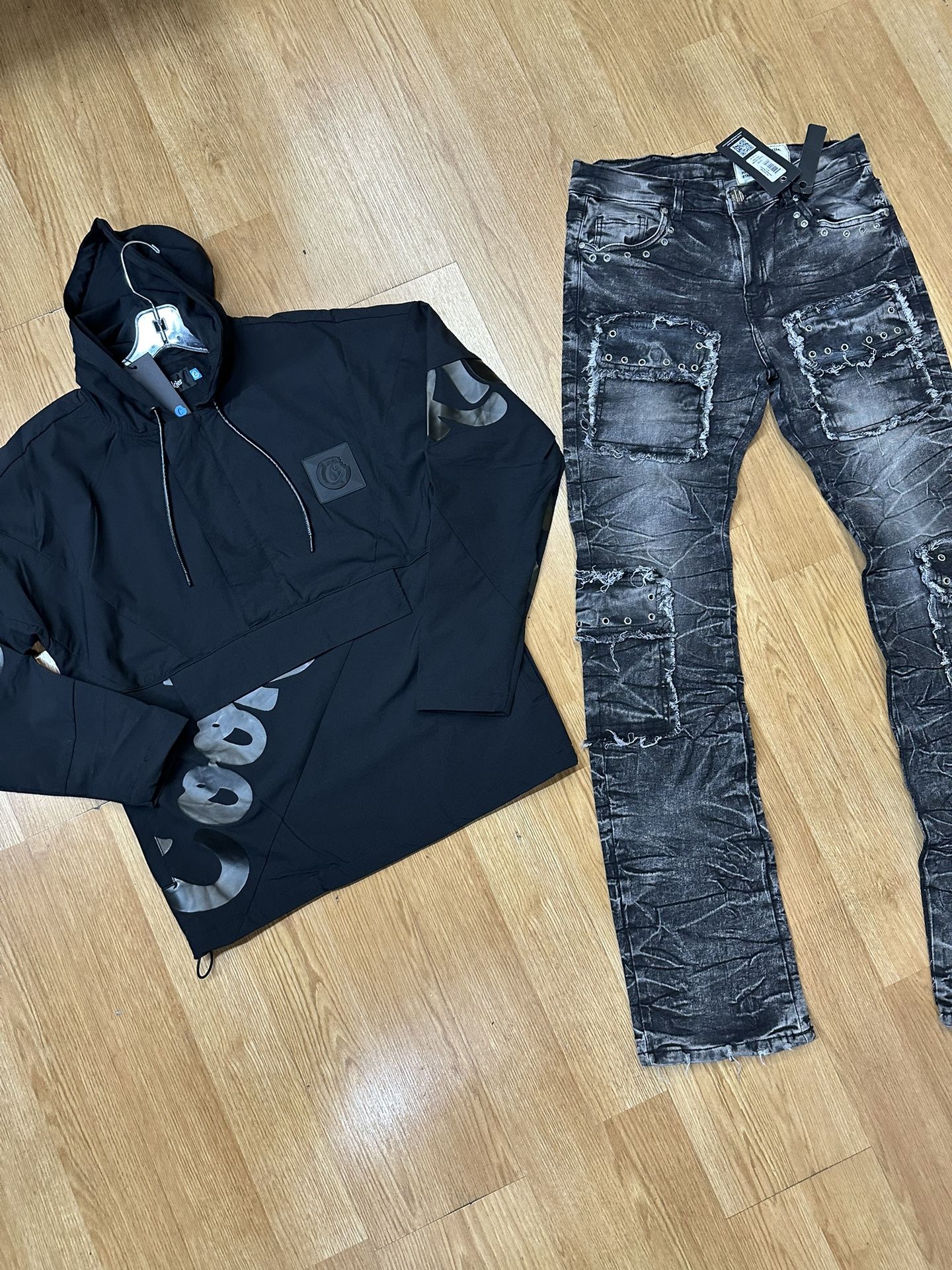 New Stacked Jeans New Jacket