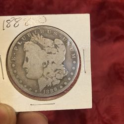 1888 O Morgan Silver Dollar 