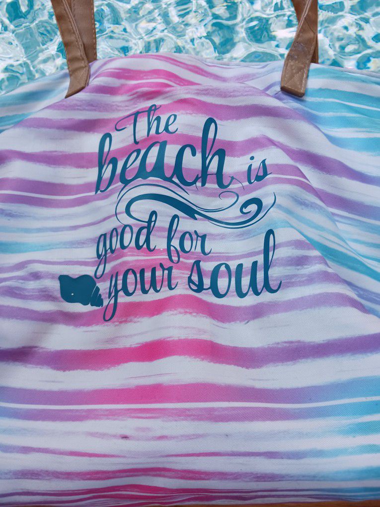 The Beach Is Good For Your Soul Tote