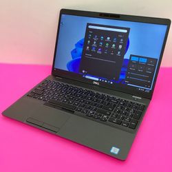 Dell i5 vPro Quad-Core 8th 15.6” Full HD Touchscreen laptop / Windows 11 Pro / SSD 512GB / RAM 16GB / Camera / HDMI / USB C / Bluetooth / Charger / Ba