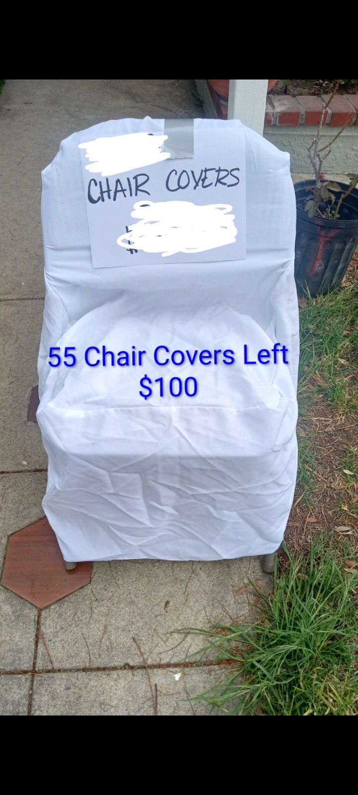 55 Party Chair Covers Left! $100 For ALL