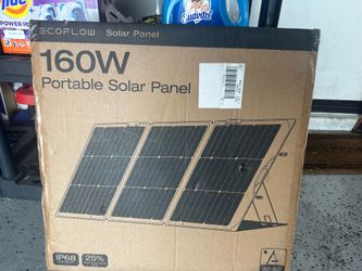 Portable solar panels  160 w