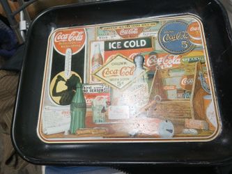 Vintage Coca Cola metal tray