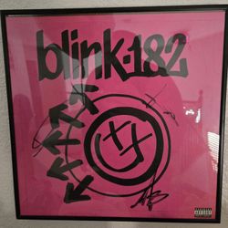 Blink 182 Signed Vinyl