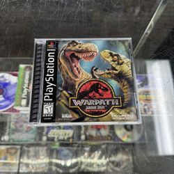 Jurrasic Park Warpath Ps1 $80 Gamehogs 11am-7pm