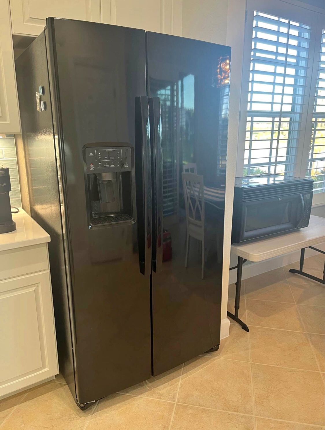 Refrigerator stove dishwasher and microwave