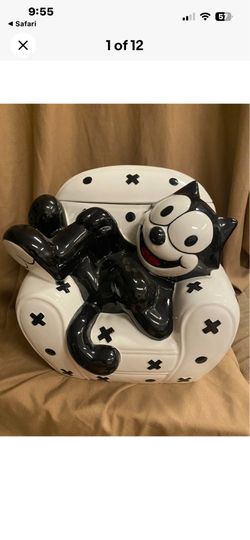Vintage Felix cookie jar
