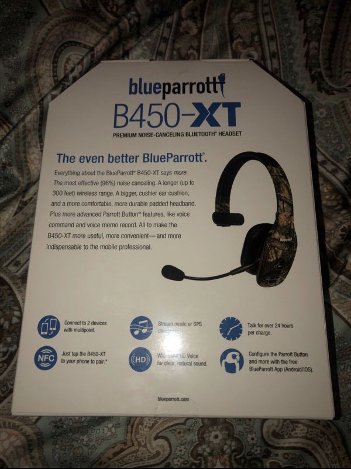 Blue parrot 450 pairing hot sale