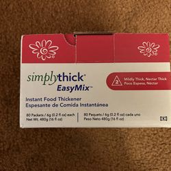 REDUCED! MUST SELL!!!Simply Thick Easy Mix Gel Thicker