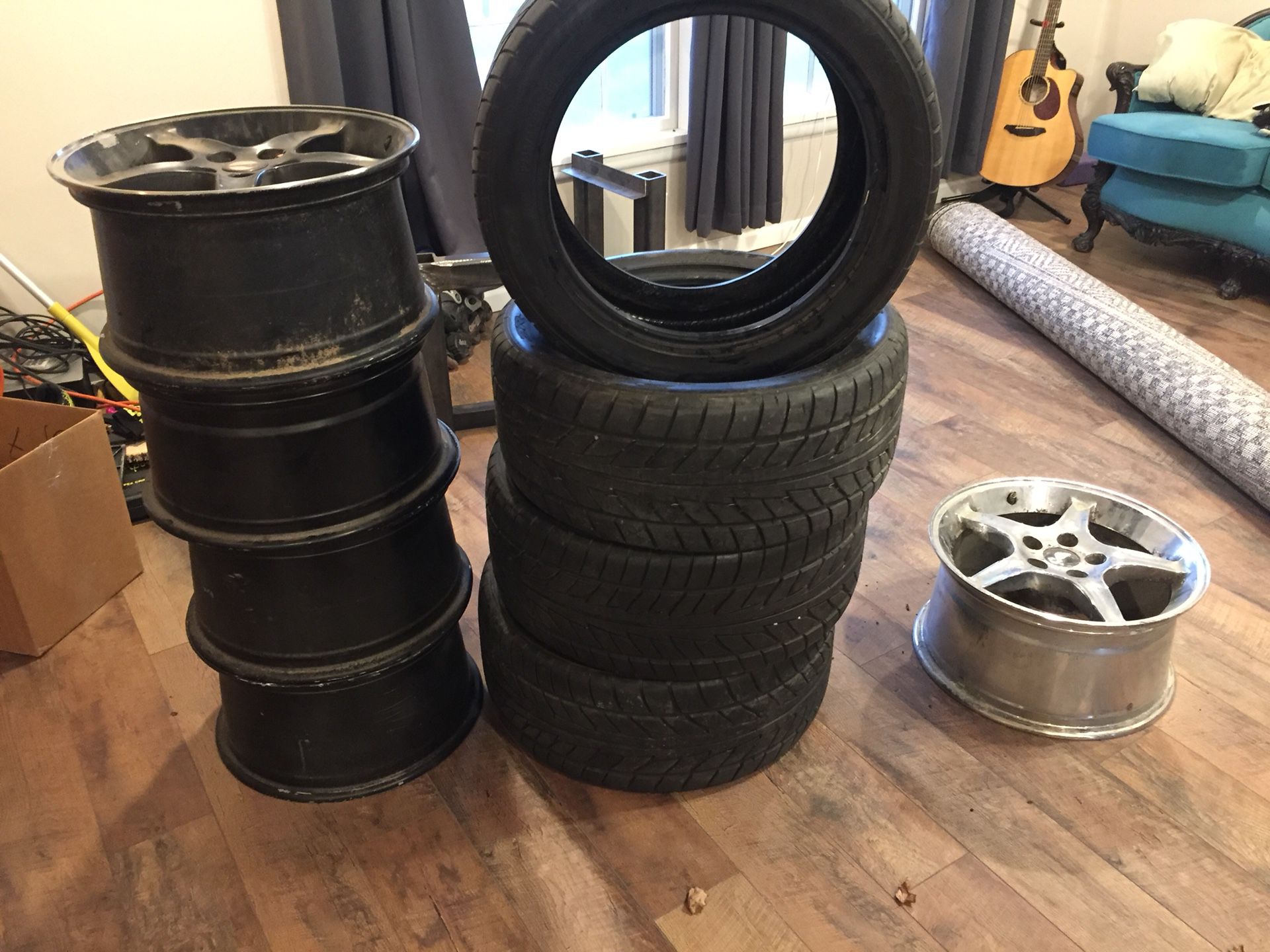 Cobra mustang rims and tires