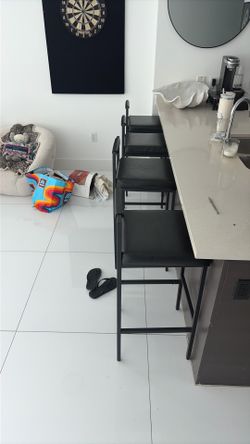 Black Barstools